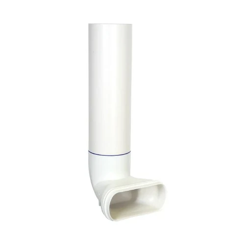 Renson Easyflex haakse betondoorvoer  80 x 140 x 64 mm - lengte 250 mm 28414