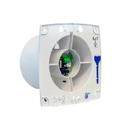 Renson 9357 Renson Greenwave 9411H body design ventilator met hygro/timer 100 mm