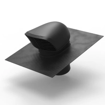 Renson 9501 Renson Flex XL ventilatiedakdoorvoer 180/200 mm - plaatsing met behulp van loodvrije flexibele slab