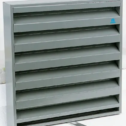 Renson Buitenluchtrooster Renson 431 vierkant aluminium wit 225x225mm 10468