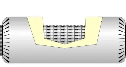 Renson Geluiddemper rond luchtkanaal Renson Acoudec Ø160mm 25mm 9497