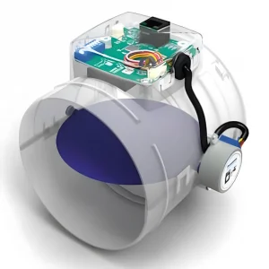 Renson Healthbox 2 regelklep badkamer wasplaats renson 10931