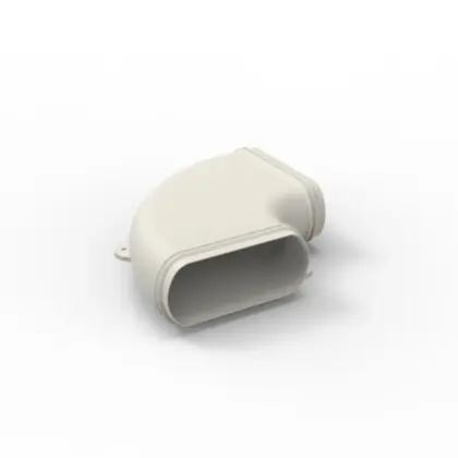 Renson Horizontale bocht 90 gr renson 28130