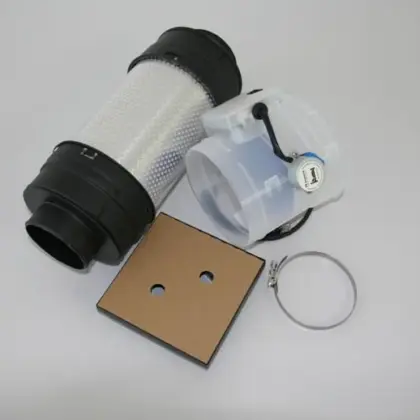 Renson Regelklep ventilatie - Kit Slaapkamers (d125) inc geluidsdempers renson (zie 66031909) 66031907
