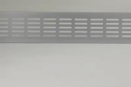 Renson Ventilatierooster Renson 381 rechthoekig 381x80mm Binnenrooster 9156