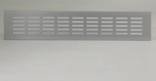 Renson Ventilatierooster Renson 381 rechthoekig 381x80mm kunststof Binnenrooster 17425