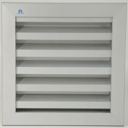 Renson Buitenluchtrooster Renson 411 vierkant aluminium 300x300mm 10427