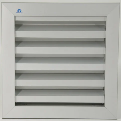 Renson Buitenluchtrooster Renson 411 vierkant aluminium 300x300mm 10427
