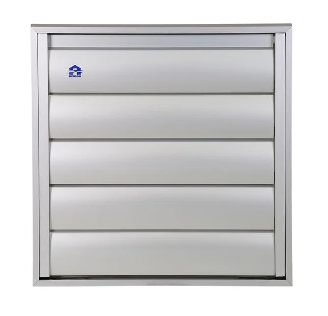 Renson Overdrukrooster 433/L (428x428) Natuurkleur renson 10470