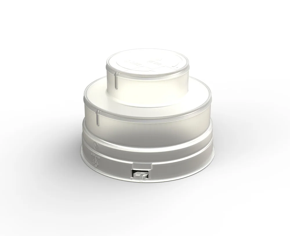 Renson Adapter 125 - 80 - stop renson 10941