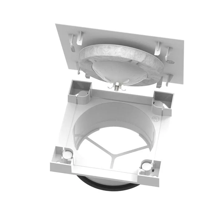 Renson Afvoerventiel Renson SQair Deluxe Ø125mm vierkant wit 12019