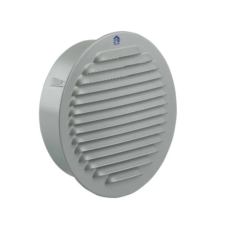 Renson Buitenluchtrooster Renson 435R rond Ø150mm aluminium wit 17466