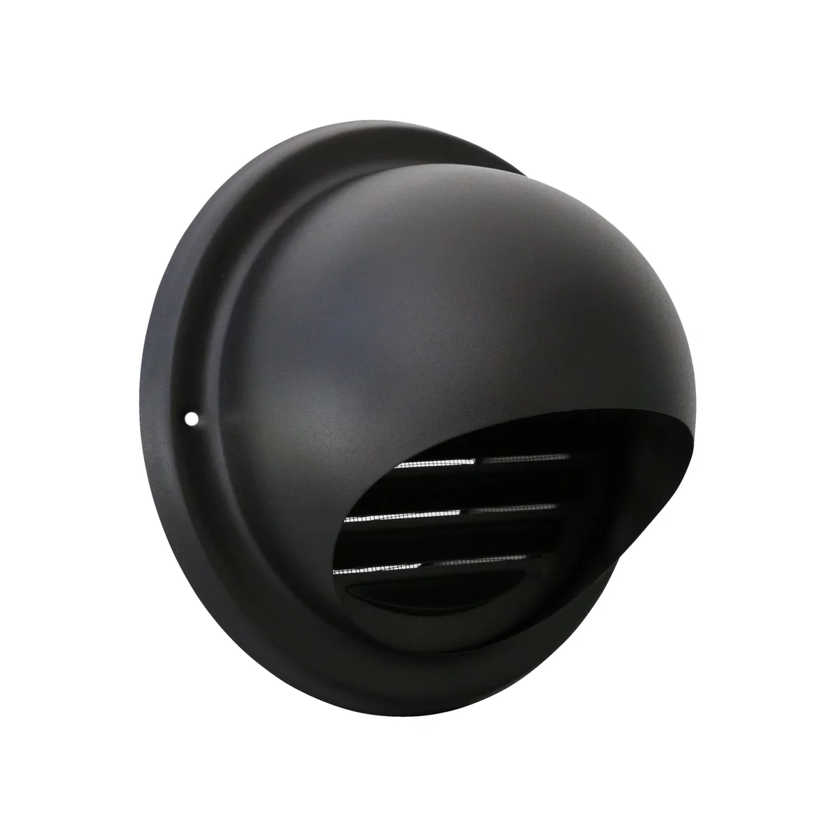 Renson Buitenluchtrooster Renson 638 rond Ø125mm inox zwart 17759