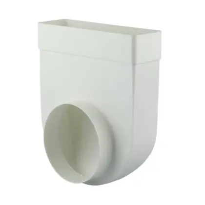 Renson PVC koppelstukken hoekverb.90grn.7017 dia 125 wit renson 17776