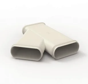 Renson T-stuk instortkanaal Renson Easyflex T-stuk 45gr 28132