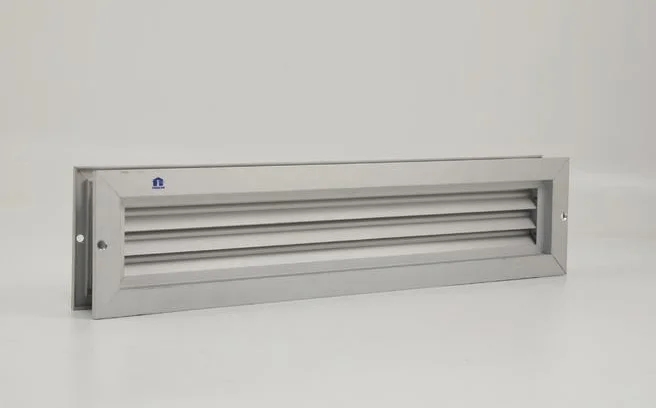 Renson Ventilatierooster Renson 461 rechthoekig 500x300mm aluminium Binnenrooster 9094