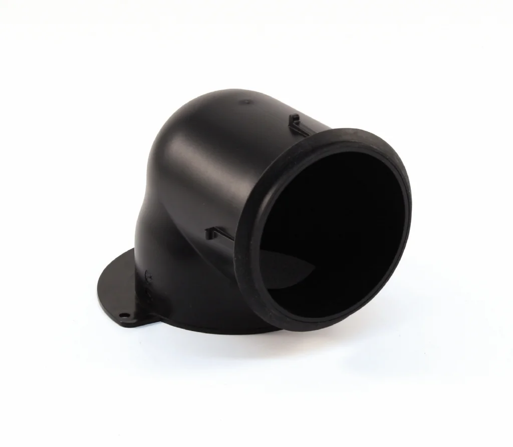 Renson Bocht rond luchtkanaal Renson 80mm 90° kunststof 9293