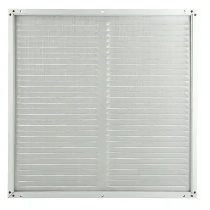 Renson Buitenluchtrooster Renson 437 vierkant aluminium 400x400mm 9383