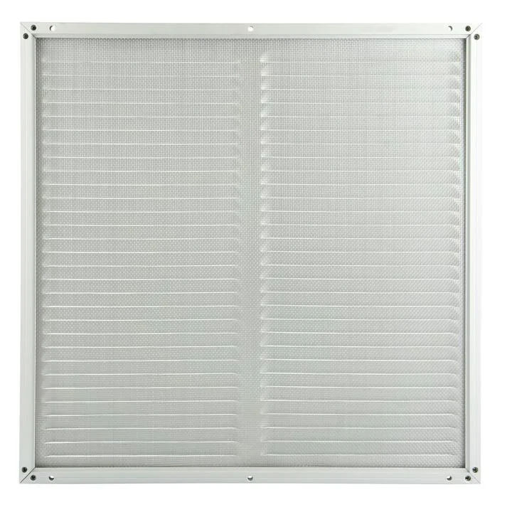 Renson Buitenluchtrooster Renson 437 vierkant aluminium 400x400mm 9383