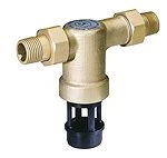 Resideo CA295-1/2A Resideo CA terugstroombeveiliger MM 1/2 x 1/2 - brons - Belgaqua gekeurd