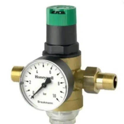 Resideo D06F-3/4AM Resideo D06F-AM drukregelaar met manometer FF 3/4 x 3/4 - 1