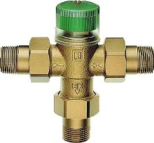 Resideo TM200-3/4A Resideo TM200 thermostatische mengkraan 3/4 - regelbaar 30°-60° C