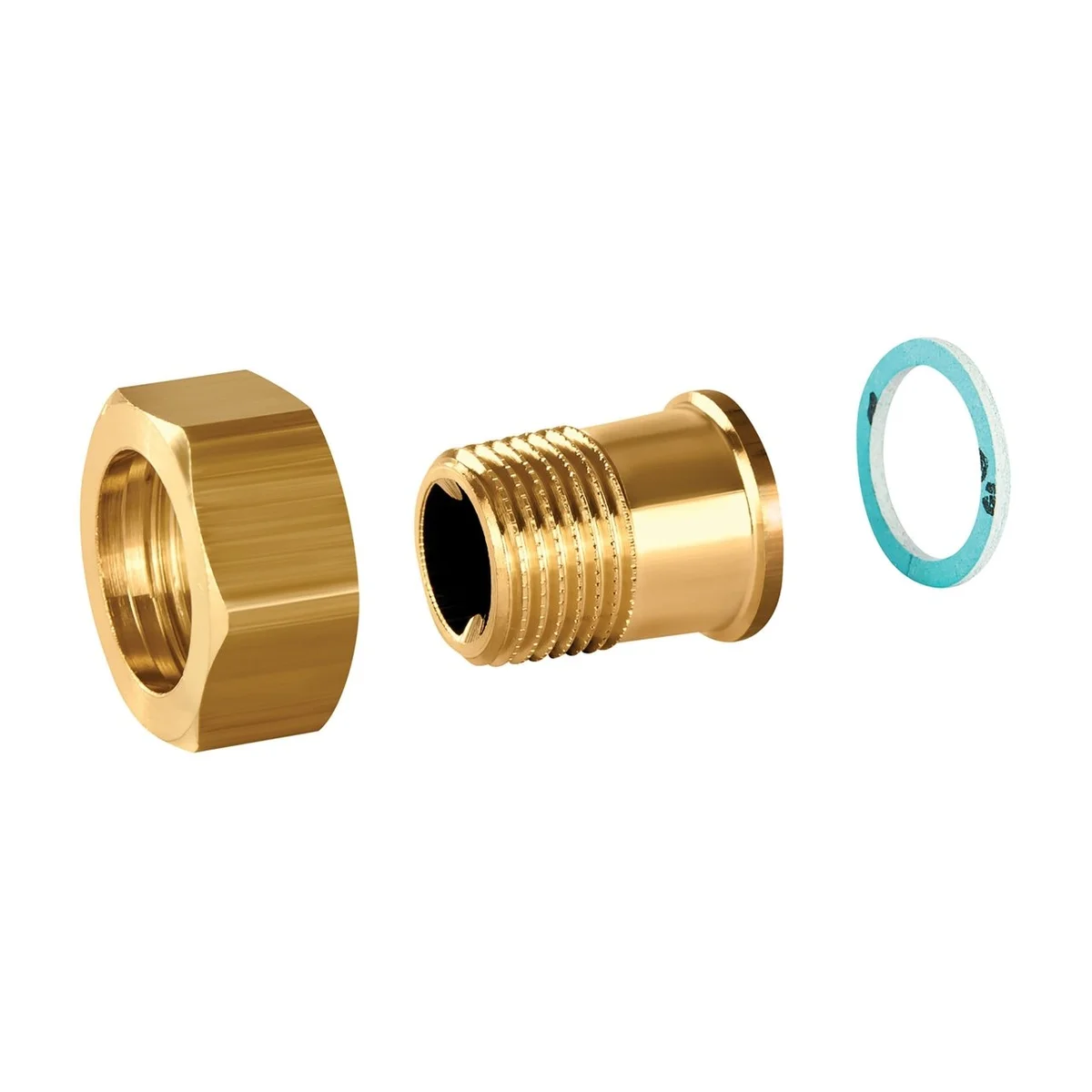 Resideo Buitendraadkoppeling DN25 plat pittway ASV-CS-25-O-F2