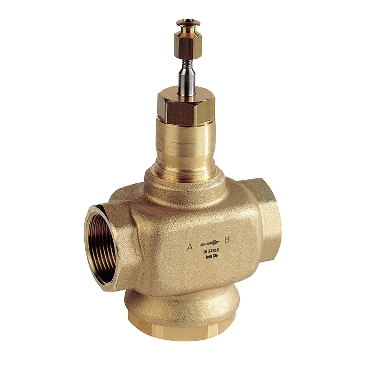 Resideo 2-weg regelafsluiter 1 1/2binnendraad 2...170C PN16 lichthoogte 20mm Kvs 25 honeywell home DI40B25