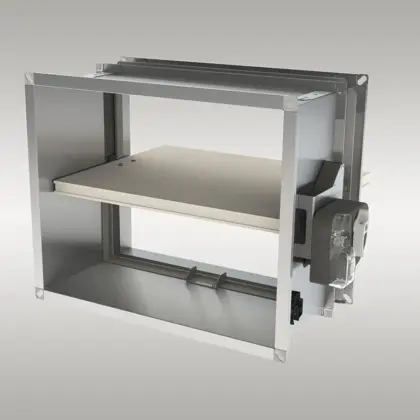 Rf-t Brandklep rechthoekig 800x200 rft CU-LT+MFUSP+800200