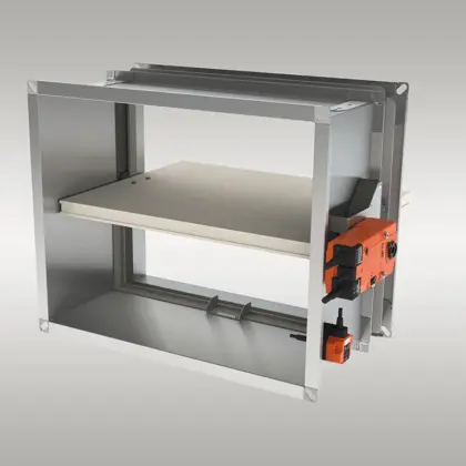Rf-t Brandklep rechthoekig Rf-t CU-LT 200x450mm CULT450200BFLT24