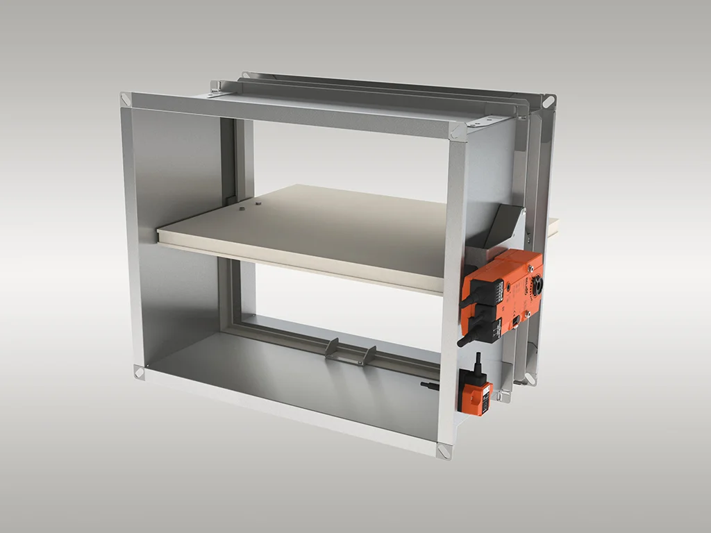 Rf-t Brandklep rechthoekig Rf-t CU-LT 250x450mm CULT450250BFLT24