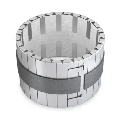 Rf-t Brandmanchet buis Rf-t MG-U L150 Ø40mm rond MGU-L15040