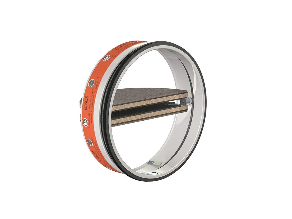 Rf-t Brandklep rond Rf-t SC+60 Ø200mm smeltloodmechanisme SC+60-200