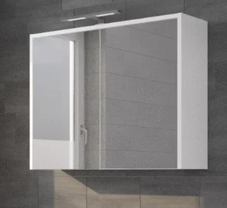 Riho Spiegelkast Riho Porto 800x600x200mm wit met verlichting bovenzijde aan-/uitschakelaar F014028DP0