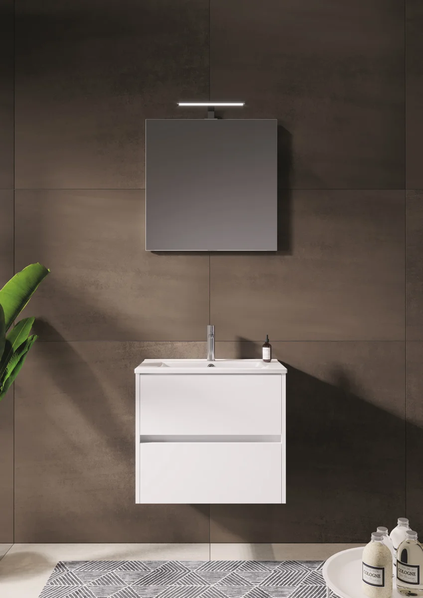 Riho Wastafelmeubel Riho Porto 600x520x450mm wit PAKKETPORTO60