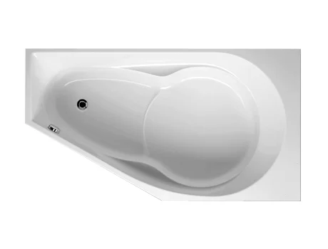 Riho RIHO BA35005 YUKON BAD 160X90 VERSIE LINKS WIT Riho zonder pootset09 B009001005