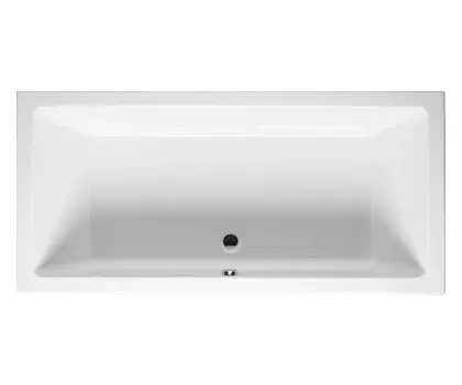 Riho RIHO BA98 LUSSO 180 X 80 WIT ZONDER POTEN MIDDENAFLOOP B036001005