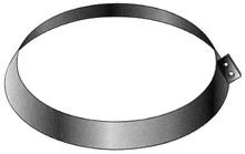 Roccheggiani SP - DP25 inox stormkraag 200 mm - geschikt voor DP25 150 mm (150/200) 31.035.62.00