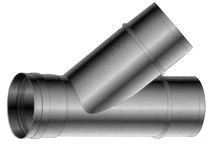 Roccheggiani SPG 316L inox enkelwandig T-stuk 135° MMF 150 x 150 x 150 mm (Viton dichting) 31.459.71.50
