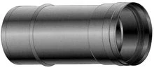 Roccheggiani 31.460.11.30 Roccheggiani SPG 316L inox enkelwandig buis 130 mm (lengte 1000mm) - Viton dichting