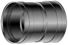 Roccheggiani SPG 316L inox enkelwandig mof FF 80 x 80 mm (Viton dichting) 31.461.50.80