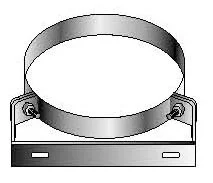 Roccheggiani Afstandhouder rookgasbuis Roccheggiani SPG/SP2 Ø80mm inox 731 31.173.10.80
