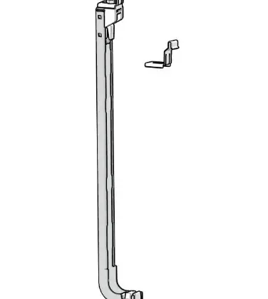 Rofix 40001147 Rofix U2 radiatorophangconsoleset 500 mm type 9 (set 2st) voor standaard radiator - prijs per set