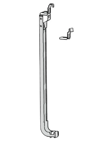 Rofix 40001147 Rofix U2 radiatorophangconsoleset 500 mm type 9 (set 2st) voor standaard radiator - prijs per set