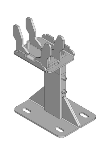 Rofix 40004806 Rofix Expander radiator standconsoleset voor type 22 (33) - ral 9016 - prijs per set