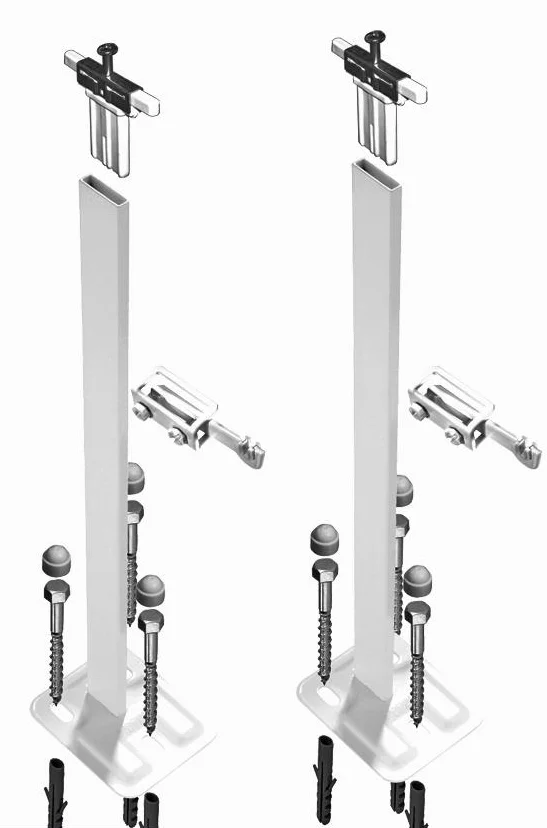 Rofix Standkonsole H 1200mm midden met plug en bout ( rad h 800/900 mm) 40000247