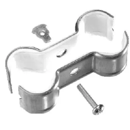 Rofix Dubbel beugels rofix 3/4 geisoleerd d25-28mm hartafstand 60mm 40000152