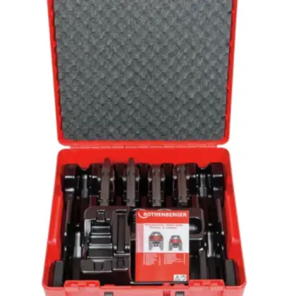 Rothenberger Persbekset standaard B maxipro 1/4-3/8-1/2-5/8 in rocase 1000003581