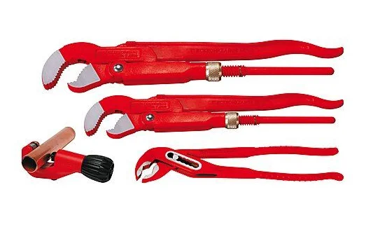 Rothenberger Pijptangen pakket super S 1 + 1 1/2 + 70528+70027 rothenberger 070135X