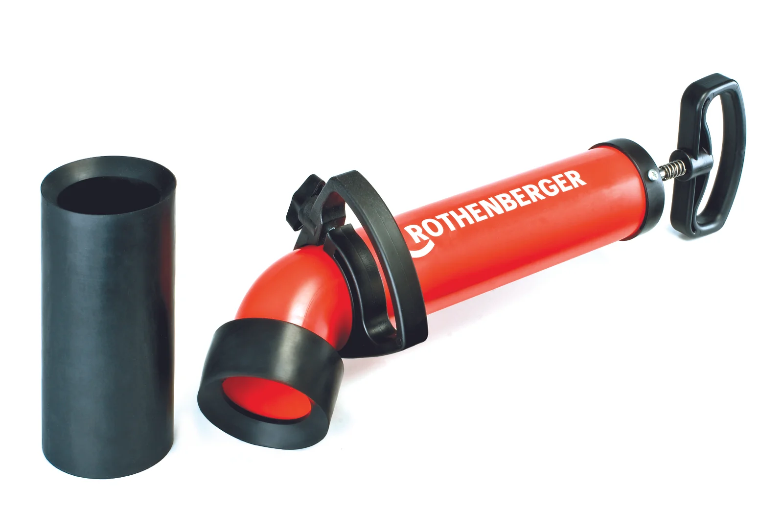 Rothenberger Ropump zuig-druk ontstopper kompleet met universele adaptor rothenberger 072070X